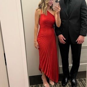 A.L.C Delfina Dress in Red Size 0